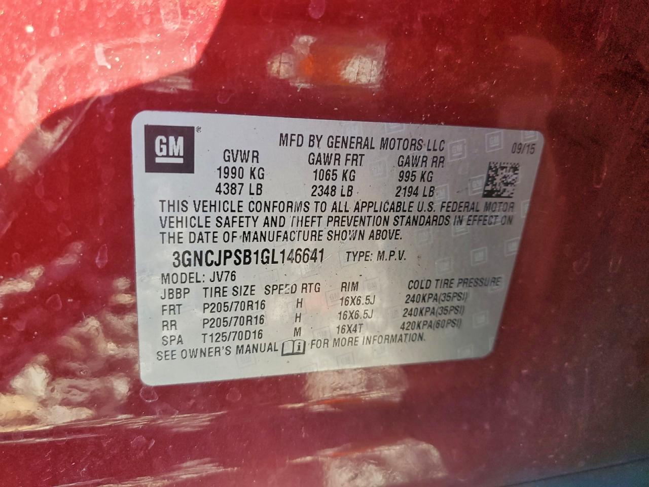 Chevrolet Trax 1lt Image 11