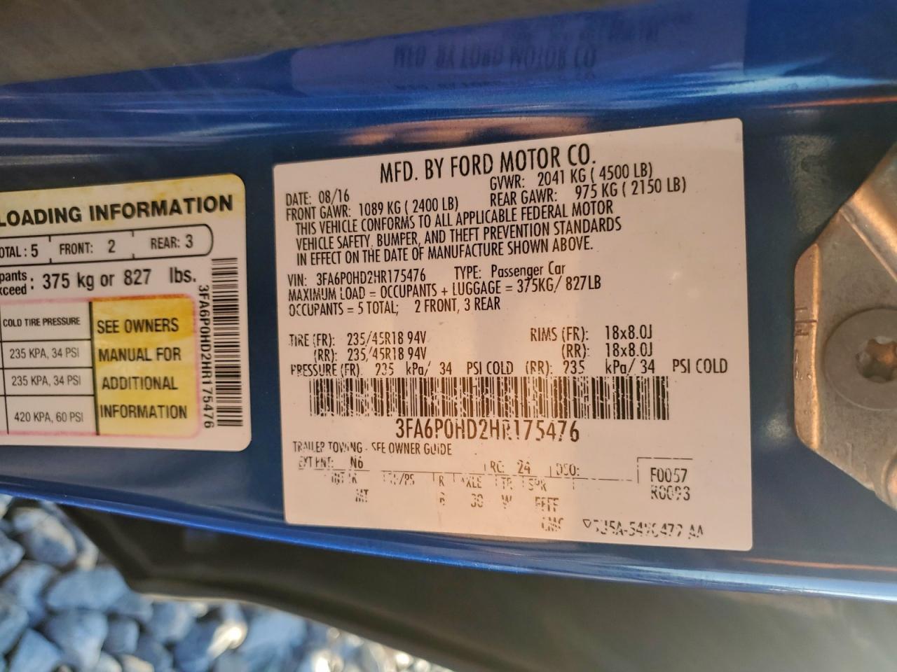 Ford Fusion Se Image 4