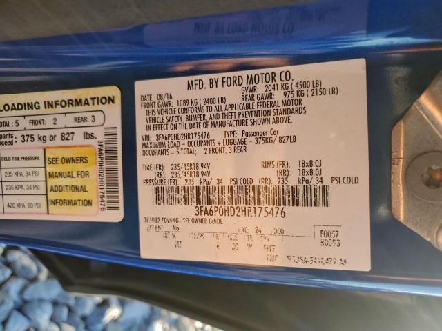 Ford Fusion Se Image 4