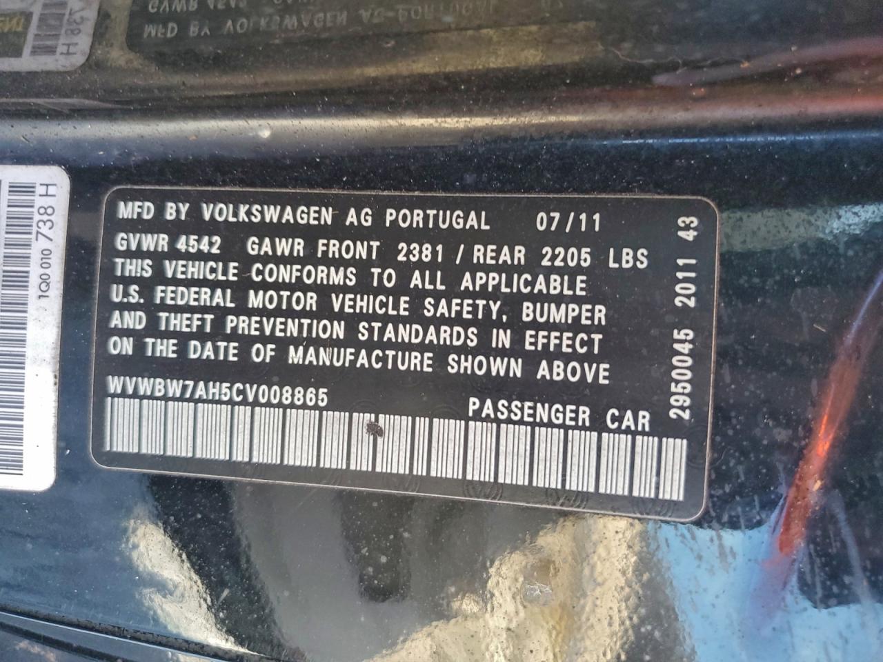 Volkswagen Eos Komfort Image 10