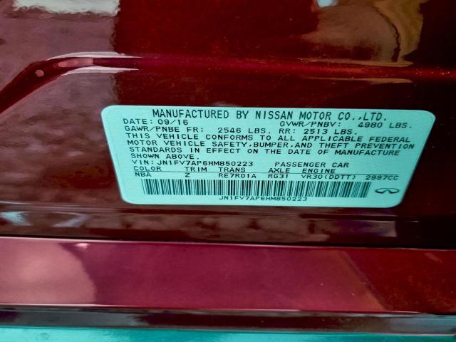 INFINITI Q50 Red Sport 400 Image 12