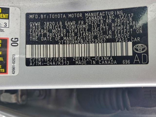 Toyota Corolla L Image 12