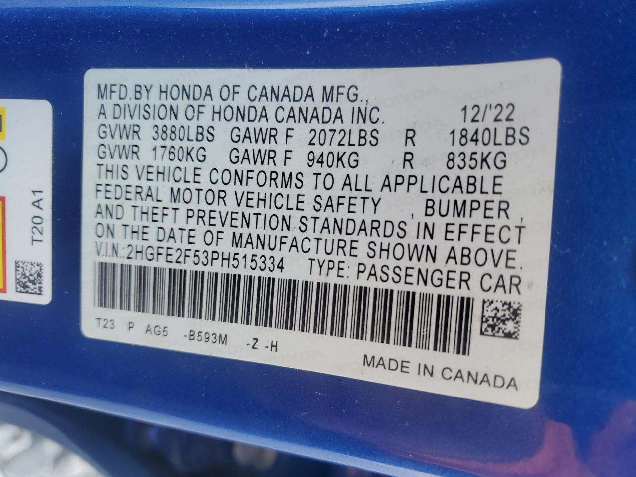 Honda Civic Sport Image 12