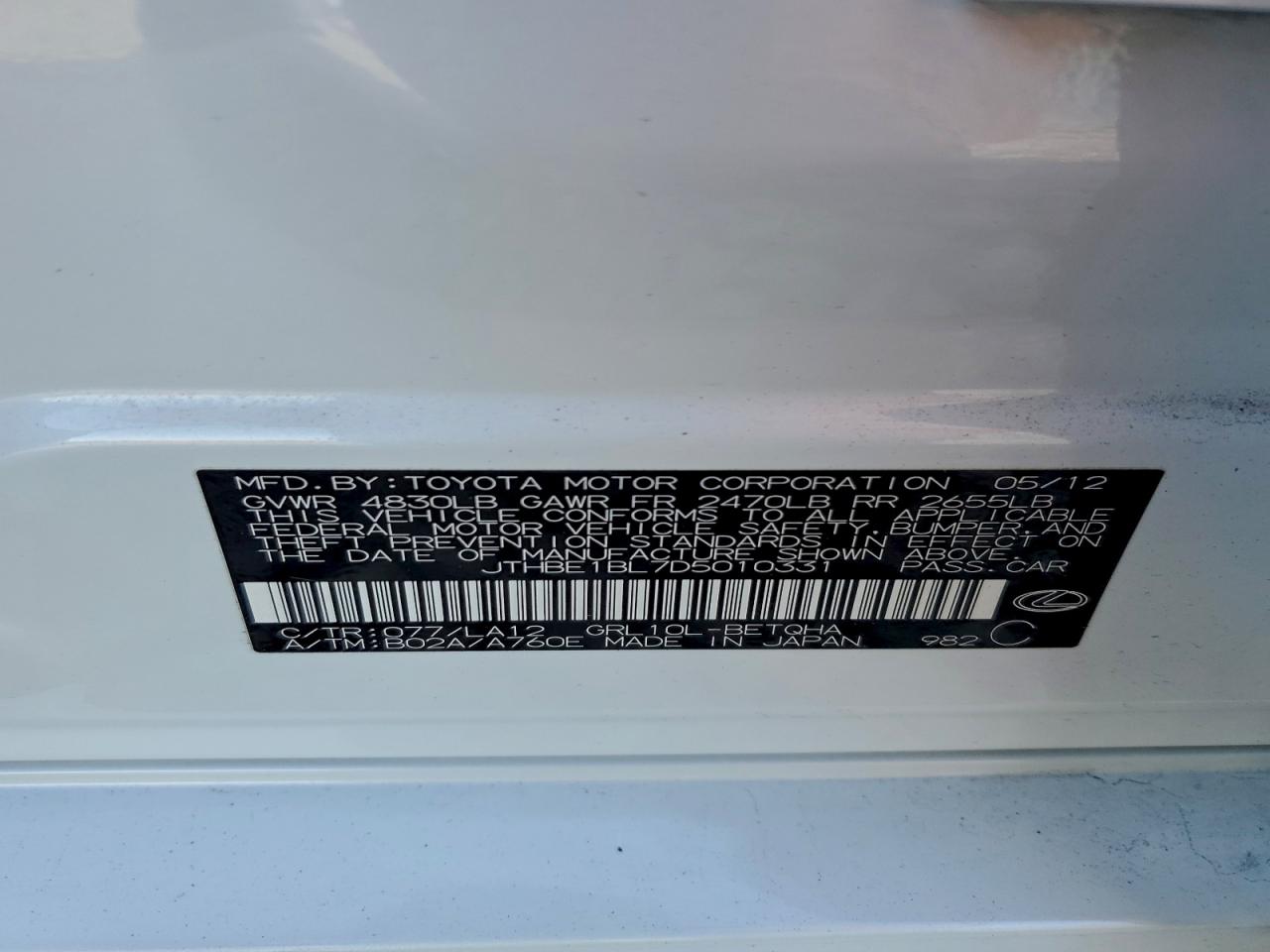 Lexus Gs 350 Image 10