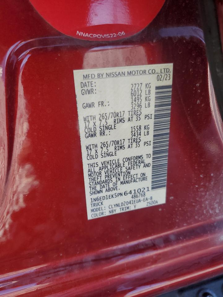 Nissan Frontier S Image 12