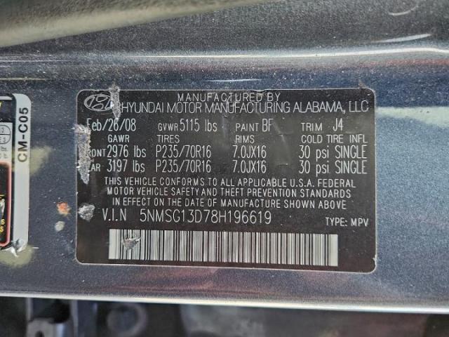 Hyundai SANTA FE Gls Image 10