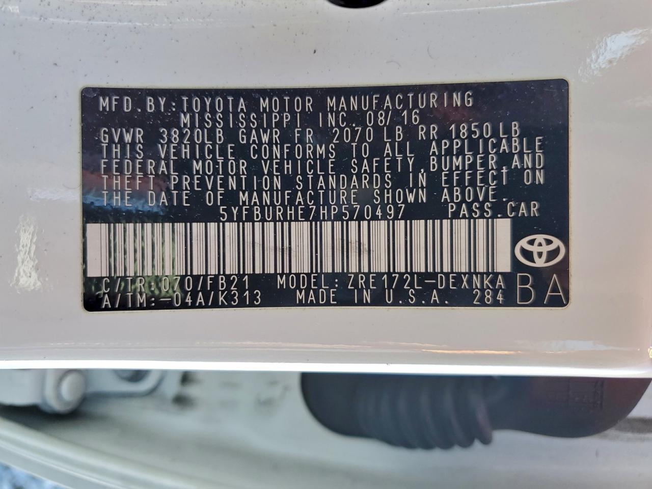 Toyota Corolla L Image 9