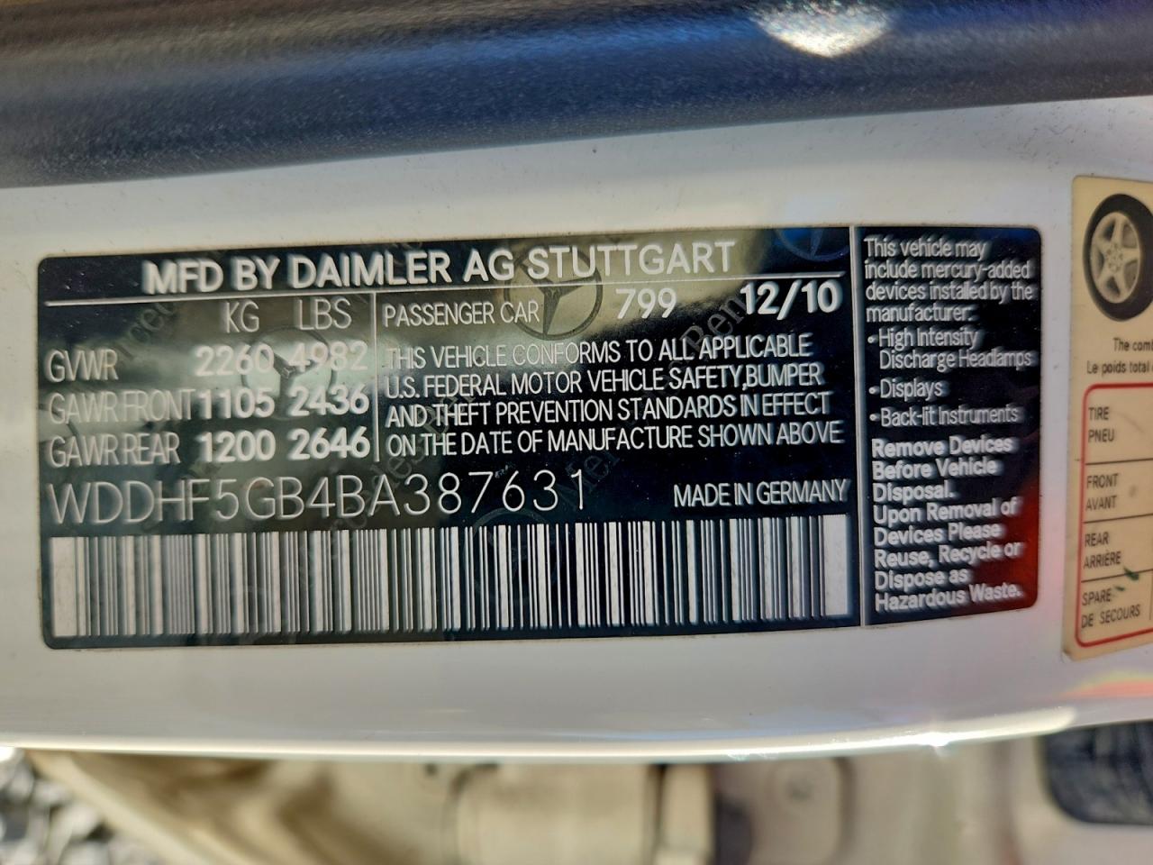 Mercedes-Benz E-Class 350 Image 13